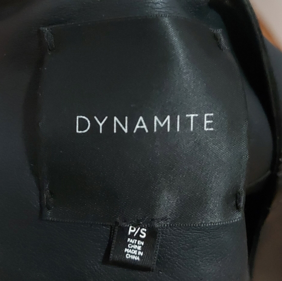 Faux leather jacket - Picture 4 of 4